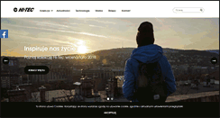 Desktop Screenshot of hi-tec.com.pl