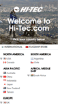 Mobile Screenshot of hi-tec.com