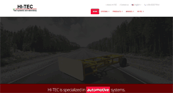 Desktop Screenshot of hi-tec.it